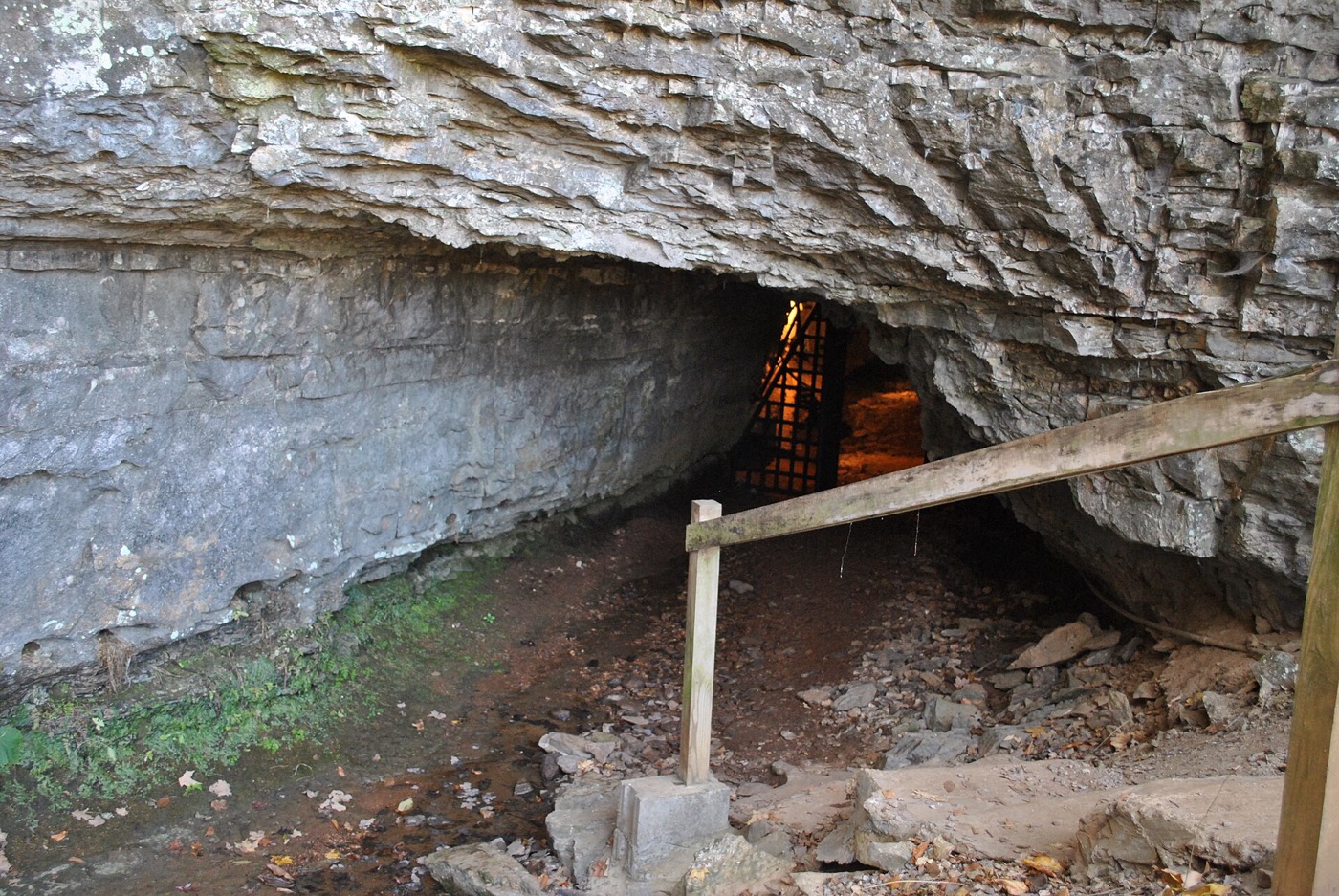 The cave on the old Bell farm.