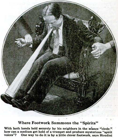 A spirit trumpet of the kind Ford used.