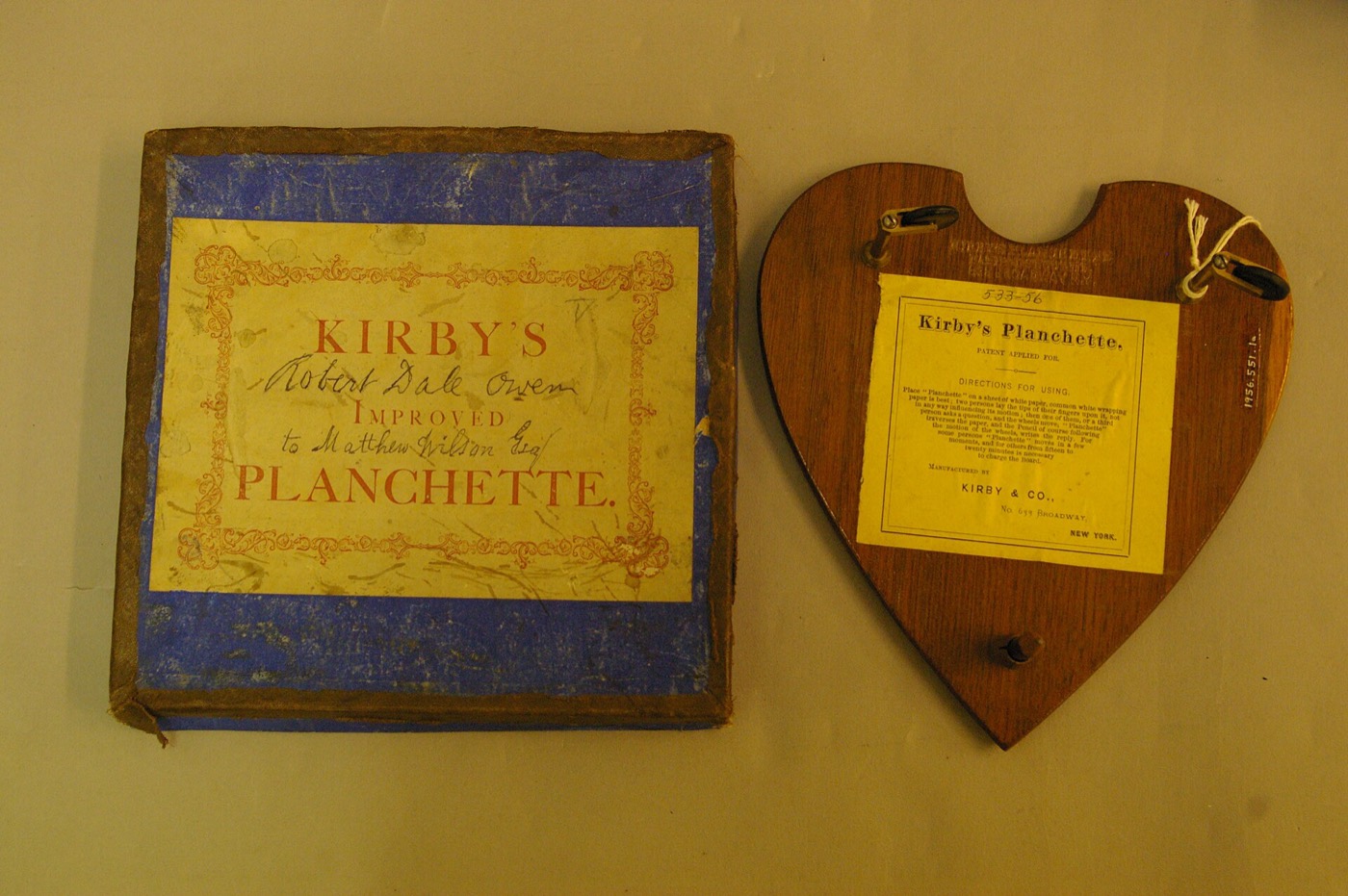 The planchette of 1868