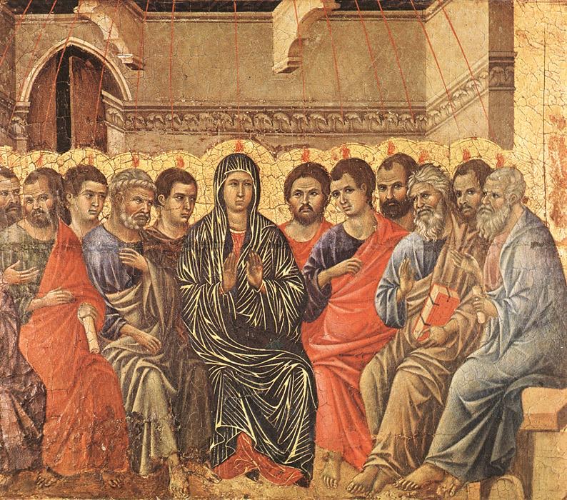 Pentecost, Duccio, 1311